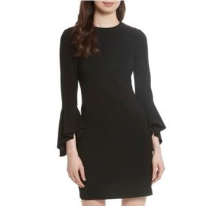 Alice & Olivia ‼️SALE‼️ Dora Bell Sleeve Shift Dress –– NWT
